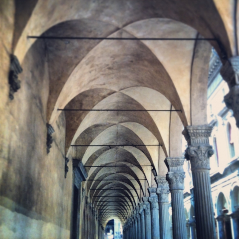 Archi del portico di San Giacomo - Filippo Manaresi - Bologna (BO) 