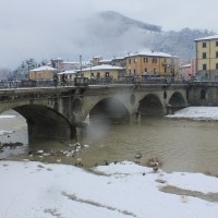 Ponte Vecchio con la neve - Chiara Dobro - Santa Sofia (FC)