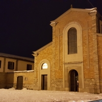 Chiesa di San Francesco nella neve 01 - Marco Musmeci - Bagno di Romagna (FC)