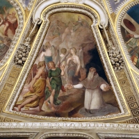 Livio Modigliani, soffitto della cappella di san mercuriale, storie di san girolamo, 1598 ca. 09 - Sailko - ForlÃ¬ (FC)