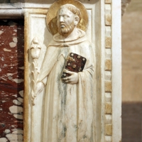 Sarcofago del beato giacomo salomoni, 1340 ca., da s. giacomo apostolo in san domenico, 10 domenico - Sailko - ForlÃ¬ (FC)