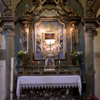 Pianetto (galeata), santa maria dei miracoli, interno, tempietto della madonna 01 - Sailko - Galeata (FC)