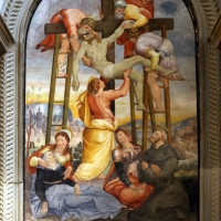 Scuola del vasari, deposizione dalla croce, 1550-1600 ca. 01 - Sailko - Galeata (FC)
