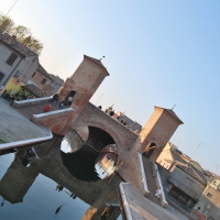 Veduta in prospettiva del Ponte dei Trepponti - Chiari86 - Comacchio (FE)