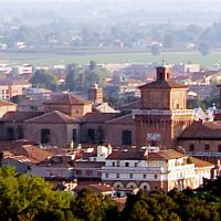 Castello Estense. Veduta aerea - baraldi - Ferrara (FE)
