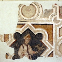 Scuola riminese, figura femminile, inizio del xv secolo, dalla ex-chiesa di s. caterina martire a ferrara - Sailko - Ferrara (FE)