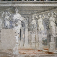 Sala della Vigna affreschi 1 - PAOLO BENETTI - Voghiera (FE)