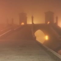 Nella nebbia - Vanni Lazzari - Comacchio (FE)