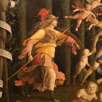Andrea mantegna, minerva scaccia i vizi dal giardino delle virtÃ¹, 1497-1502 ca. (louvre) 12 - Sailko - Ferrara (FE)