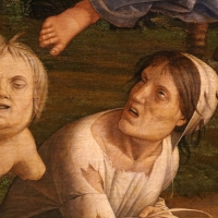 Andrea mantegna, minerva scaccia i vizi dal giardino delle virtÃ¹, 1497-1502 ca. (louvre) 22 ozio e inerzia - Sailko - Ferrara (FE)