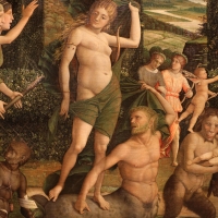 Andrea mantegna, minerva scaccia i vizi dal giardino delle virtÃ¹, 1497-1502 ca. (louvre) 29 - Sailko - Ferrara (FE)
