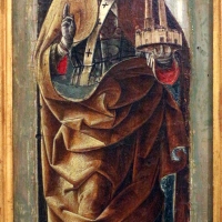 Ercole de' roberti, san petronio, dal polittico griffoni, 1472-1473 circa 02 - Sailko - Ferrara (FE)
