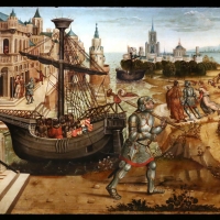 Maestro dei cassoni campana, teseo e il minotauro, 1510-15 ca. (avignone, petit palais) 01 - Sailko - Ferrara (FE)