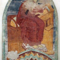 Maestro di san bartolomeo, ascensione, apostoli, storie di s. bartolomeo ed evangelisti, da s. bartolomeo a ferrara, 1264-90 ca. 11 - Sailko - Ferrara (FE)