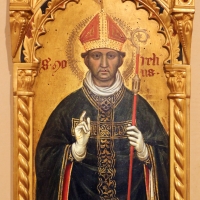 Maestro ferrarese, quattro evangelisti e san maurelio, 1390 ca. 13 maurelio - Sailko - Ferrara (FE)