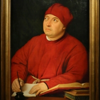 Raffaello, ritratto di tommaso inghirami detto fedra, 1510 ca. (fi, palatina) 01 - Sailko - Ferrara (FE)