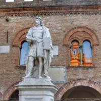 Cento... La statua del Guercino - Maraangelini - Cento (FE)