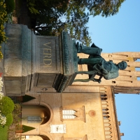 Monumento Giuseppe Verdi (con basamento) - Busseto - IL MORUZ - Busseto (PR)