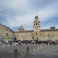Piazza Garibaldi e palazzo del Governatore - Anna pazzaglia - Parma (PR)