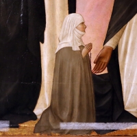 Agnolo gaddi, madonna in trono e santi, 1375, da s.m. novella qa firenze, 03 committente - Sailko - Parma (PR)