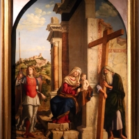 Cima da conegliano, madonna col bambino tra i ss. michele e andrea, 1498-1500, 01 - Sailko - Parma (PR)
