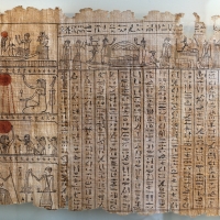 II dominazione persiana-epoca tolemaica, libro dei morti di harimuthes, da tebe, 04 - Sailko - Parma (PR)
