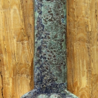 EtÃ  del bronzo, impugnatura di pugnale a manico fuso di tipo rodano - Sailko - Parma (PR)
