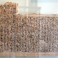 Xviii dinastia, libro dei morti di amenhotep, da tebe, 1580-1320 ac ca. 02 - Sailko - Parma (PR)