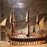 Jean-franÃ§ois gautier, modello di nave detta le prince de parme, tolone 1761, usato per educare il futuro duca don ferdinando - Sailko - Parma (PR)